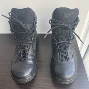 Danner Women's Kinetic 6" Black GTX Boots Size 8.5 US Slip Resistant